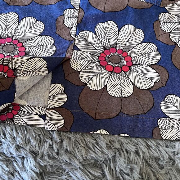 Boden Floral Womens Mini Skirt Size 8R Bohemain Flower Retro Colorful Stretch - Picture 7 of 12